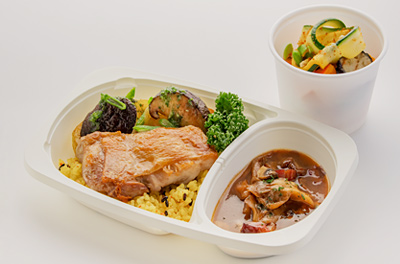 アラカルトB地養鶏腿肉のコンフィ