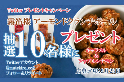 通販限定Twitterキャンペーンイメージ