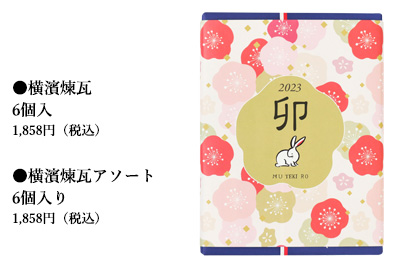 お年賀煉瓦6個