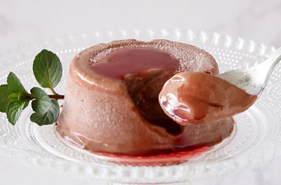 凍らせた煉瓦プリン